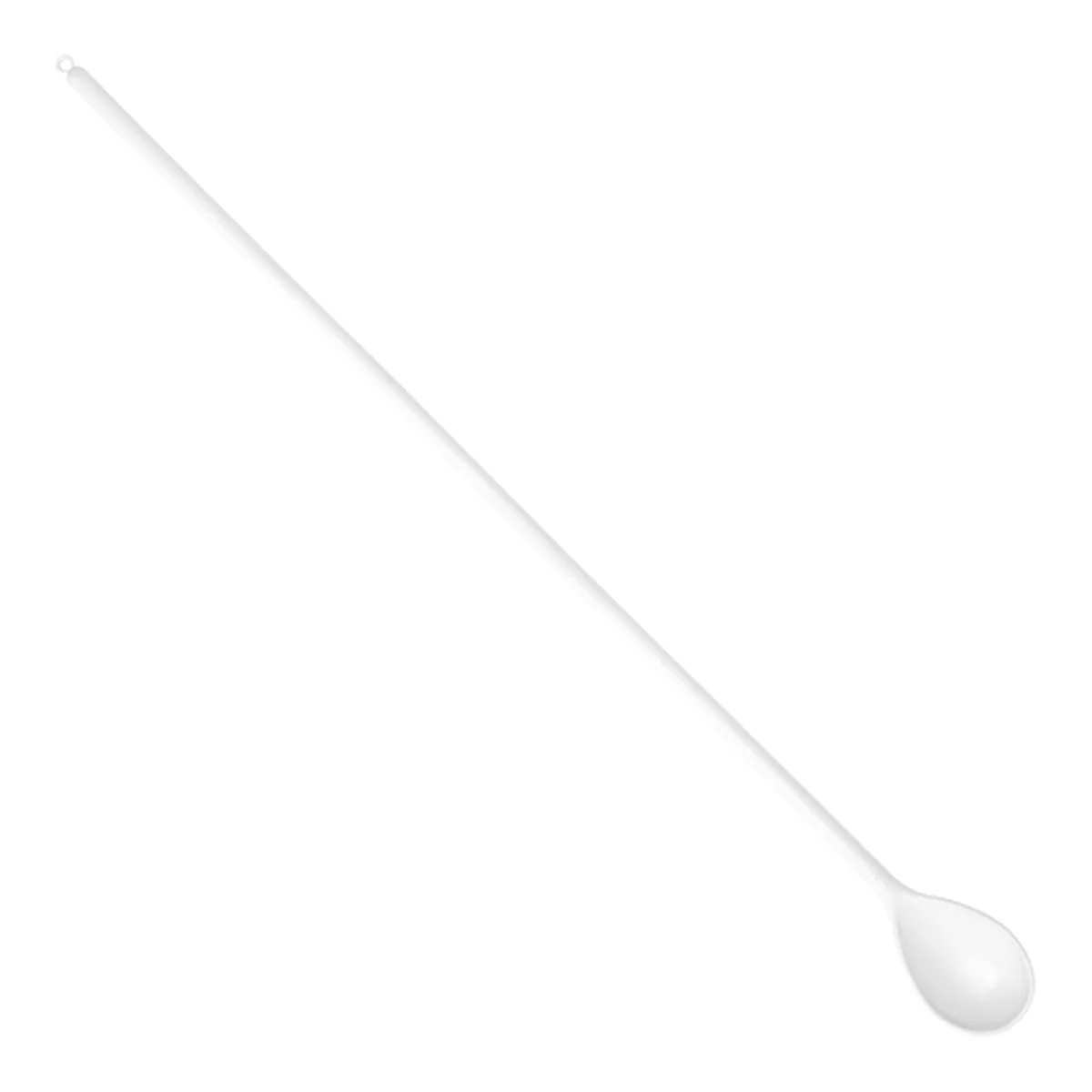 Plastic spoon 70 cm , white