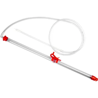 Automatic siphon with valve and handle - 64 cm