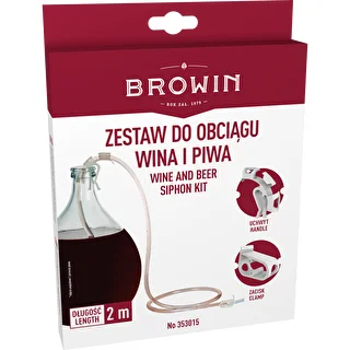Wine siphon hose with handle and clamp – photo 5
