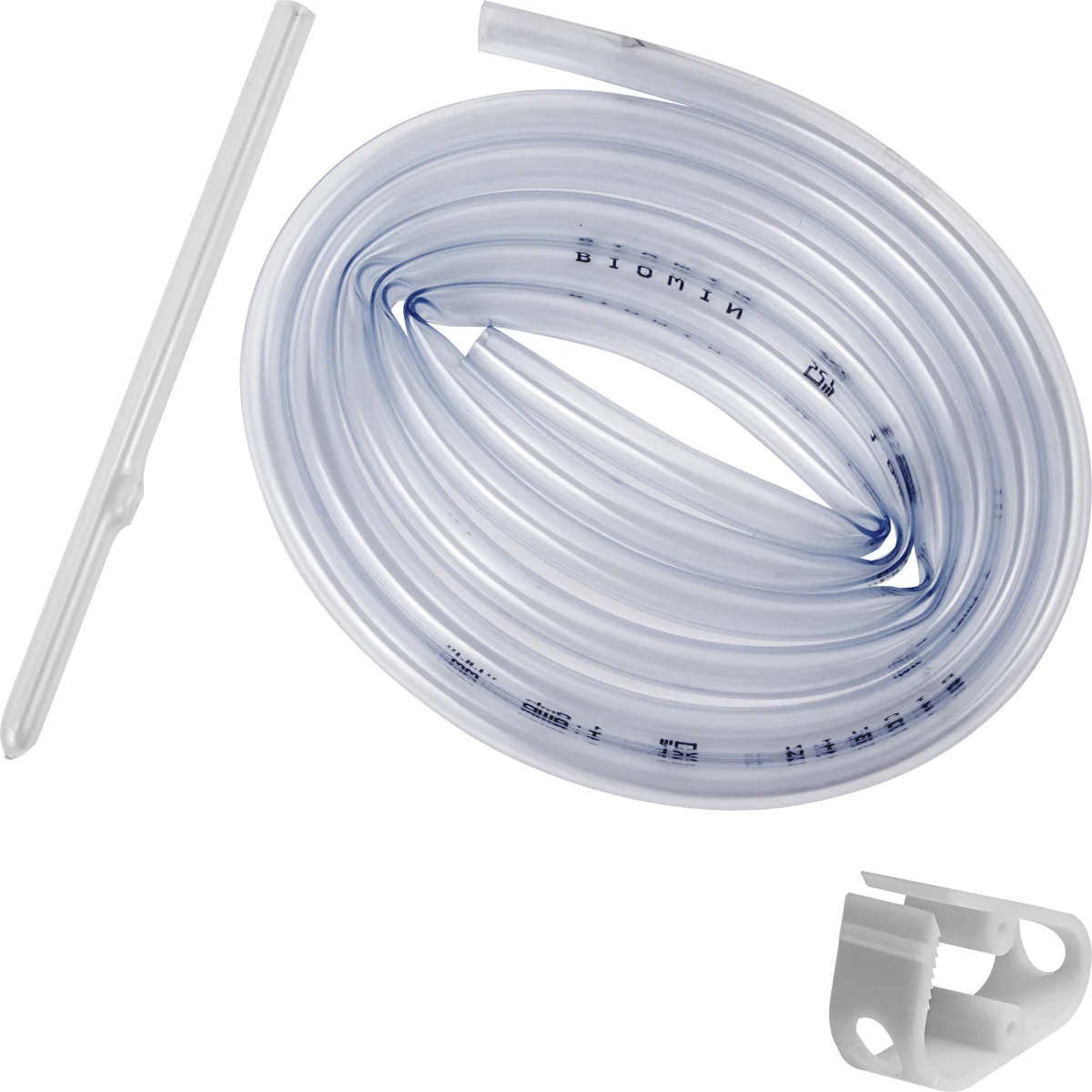 Wine siphon hose / tubing with clamp