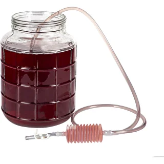 Wine siphon hose tubing with hand pump – photo 3