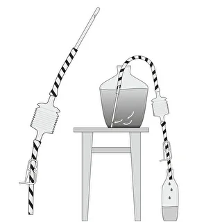 Wine siphon hose tubing with hand pump – photo 7