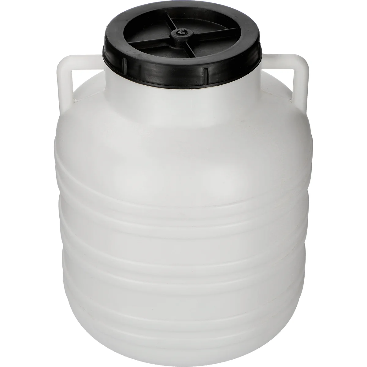 Kiszonka Fermentation Barrel 20 L - white, with handles