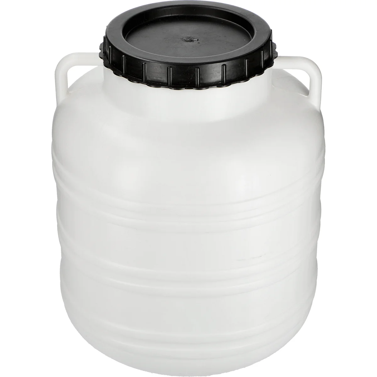40l Barrel / Drum with handles , white colour