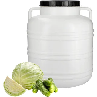 40l Barrel / Drum with handles , white colour – photo 3