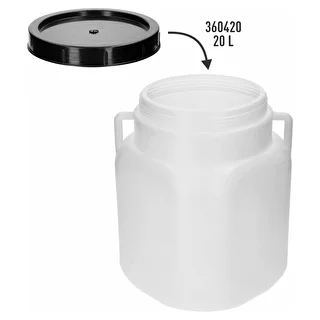 Screw Cap for 20 L Square Barrel, Ø 19 cm – photo 3