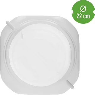 Square Barrel for 30 L, white, with handles, Sterk – photo 5