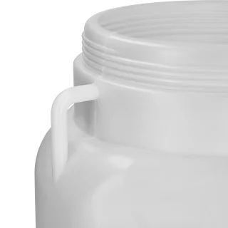 Square Barrel for 30 L, white, with handles, Sterk – photo 7