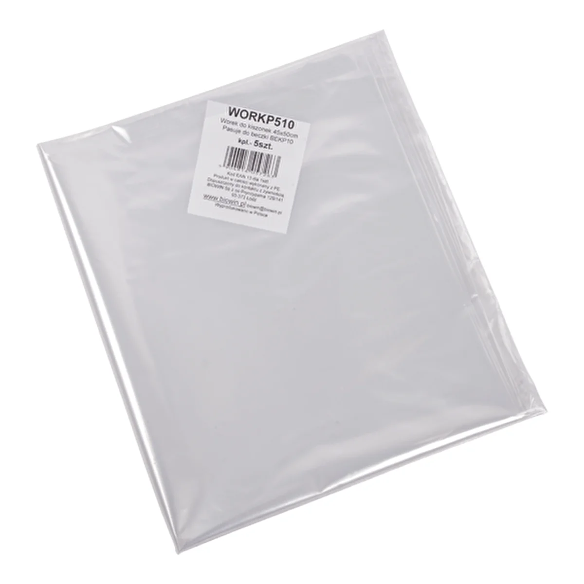Barrel plastic bags 40x50 cm for 10l barrels / drums , 5 pcs.