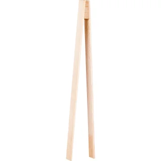 Wooden tongs 17cm