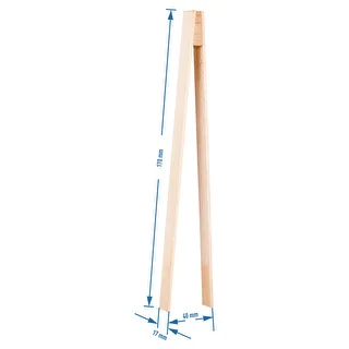 Wooden tongs 17cm – photo 2