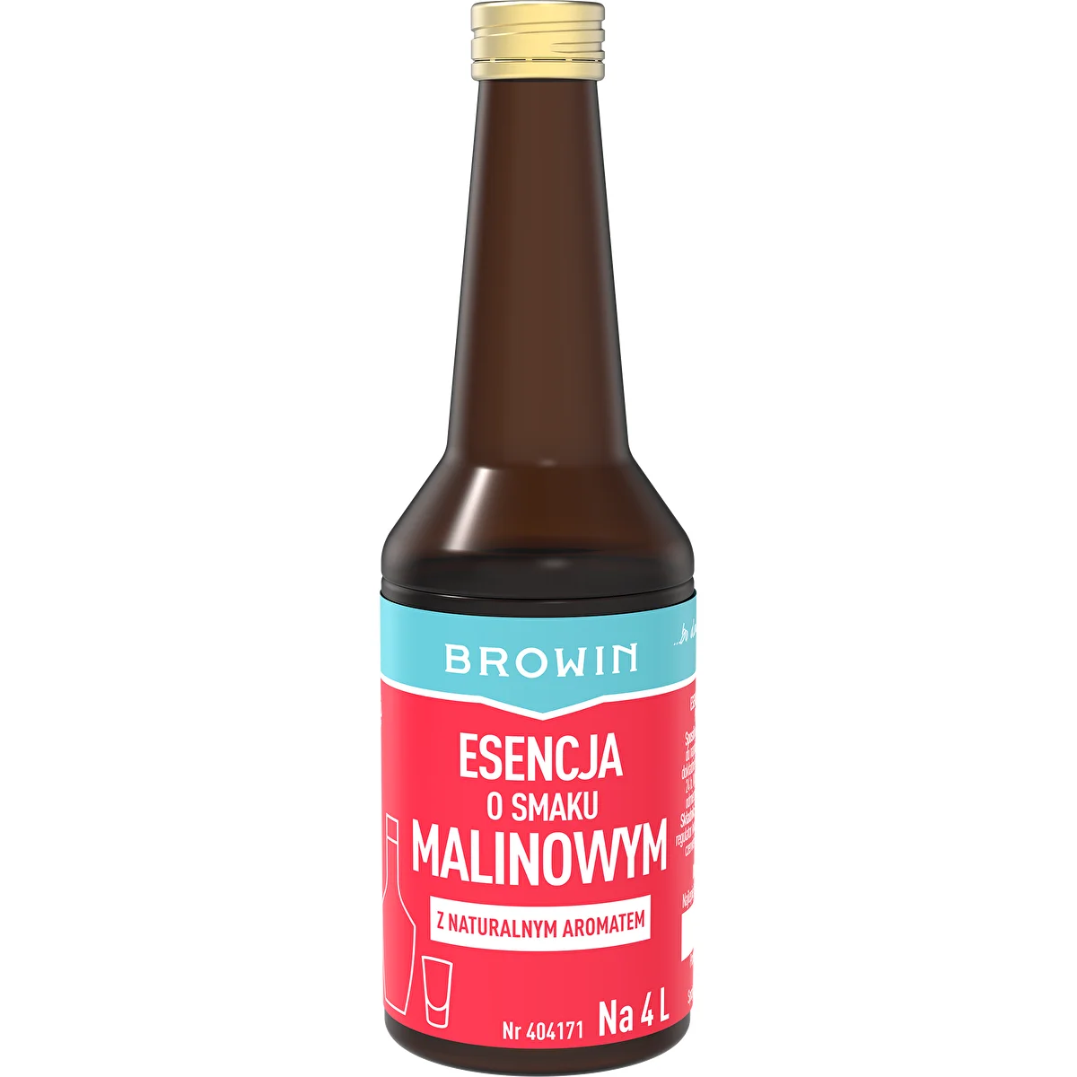 Raspberry Essence with Natural Aroma for 4 L - 40 ml