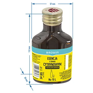 Lemon flavoured essence with natural aroma for 10 L - 100 ml – photo 6