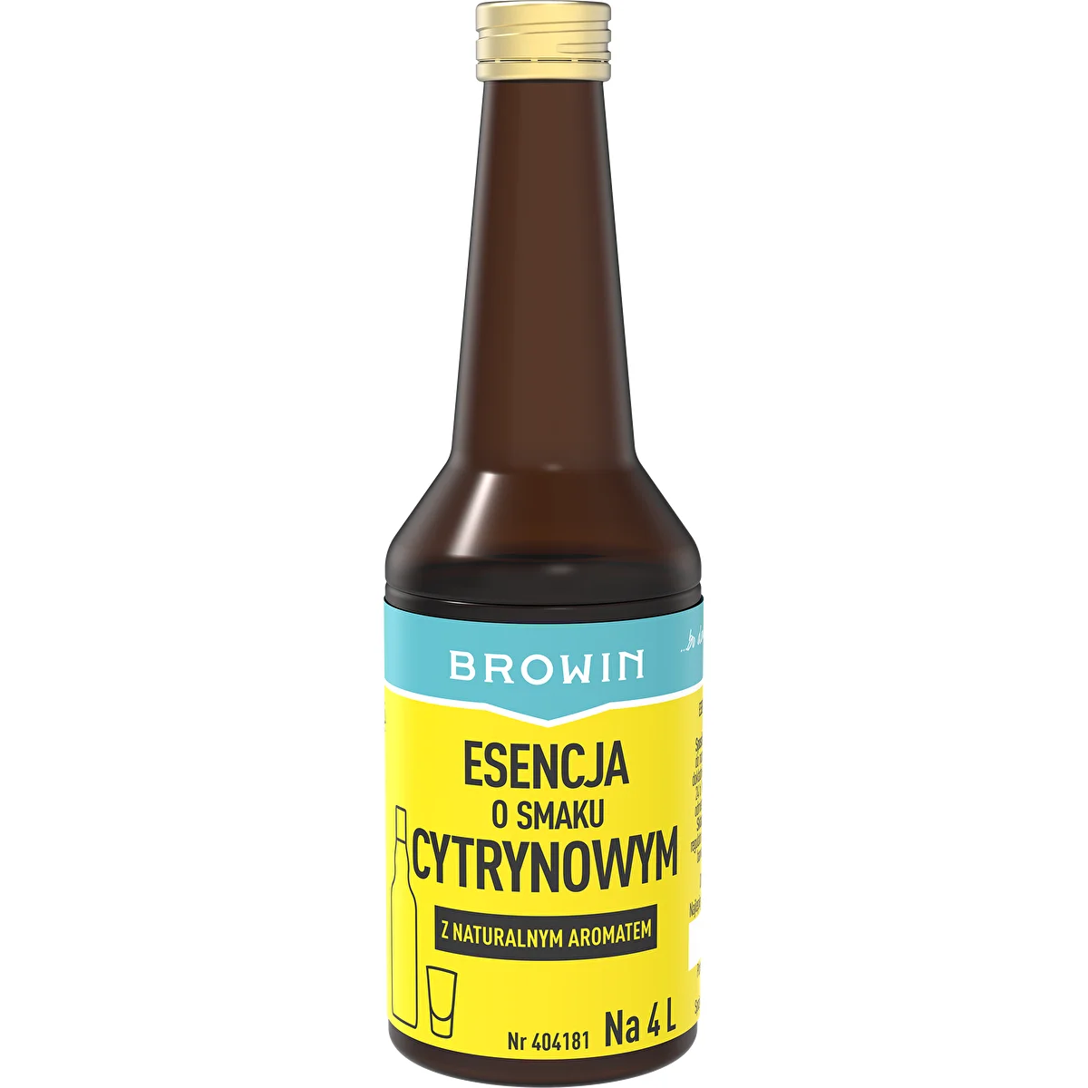 Lemon Essence with Natural Flavour for 4 L – 40 ml