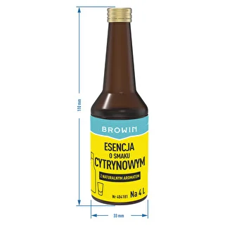 Lemon Essence with Natural Flavour for 4 L – 40 ml – photo 7