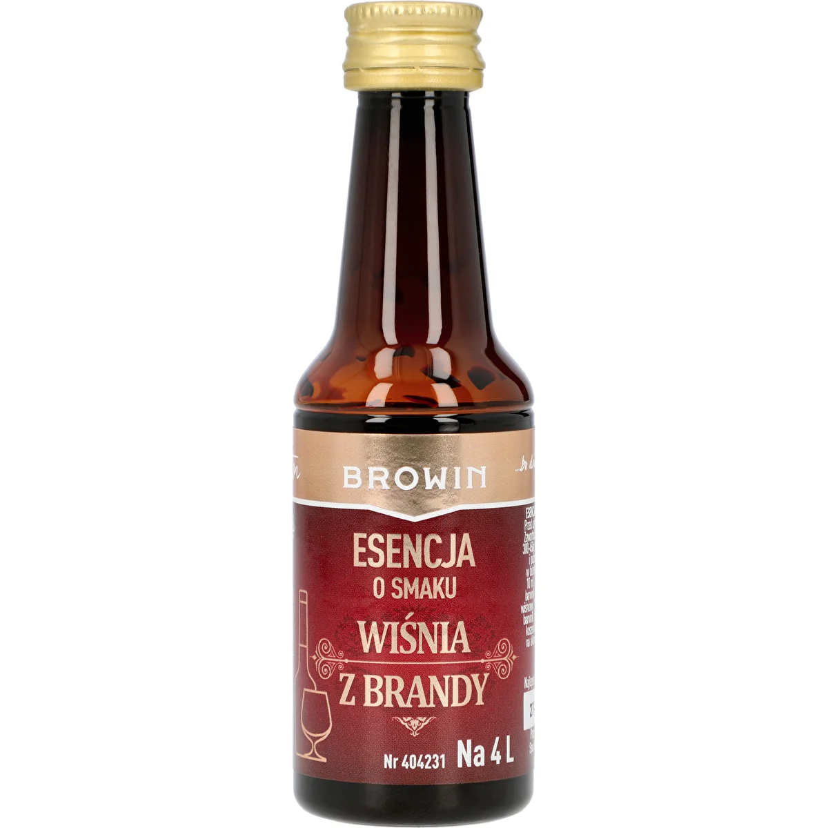 Cherry Brandy Flavour Essence, 40 ml - for 4 L