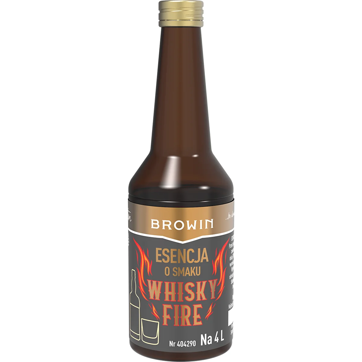 Whisky Fire Flavor Essence for 4 L, 40 ml