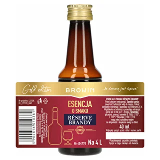 Reserve Brandy Flavour Essence, 40 ml, for 4 L – photo 4