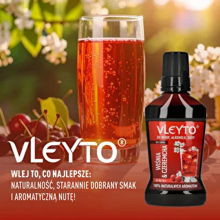 VLEYTO Sour Cherry & Bird Cherry – flavor essence with natural flavors, 250 ml – photo 6