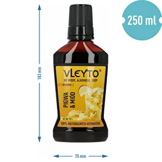 VLEYTO Quince & Honey – flavor essence with natural aromas, 250 ml – photo 5