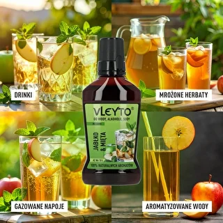 VLEYTO Mint & Apple – flavor essence with natural aromas, 250 ml – photo 7
