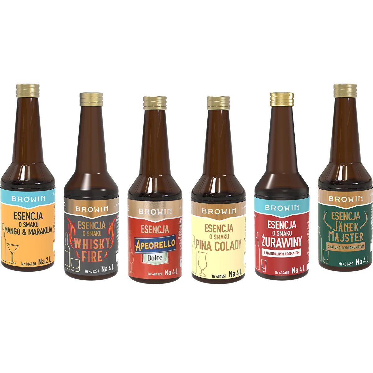 Set of 6 essences - cocktail 6x40 ml