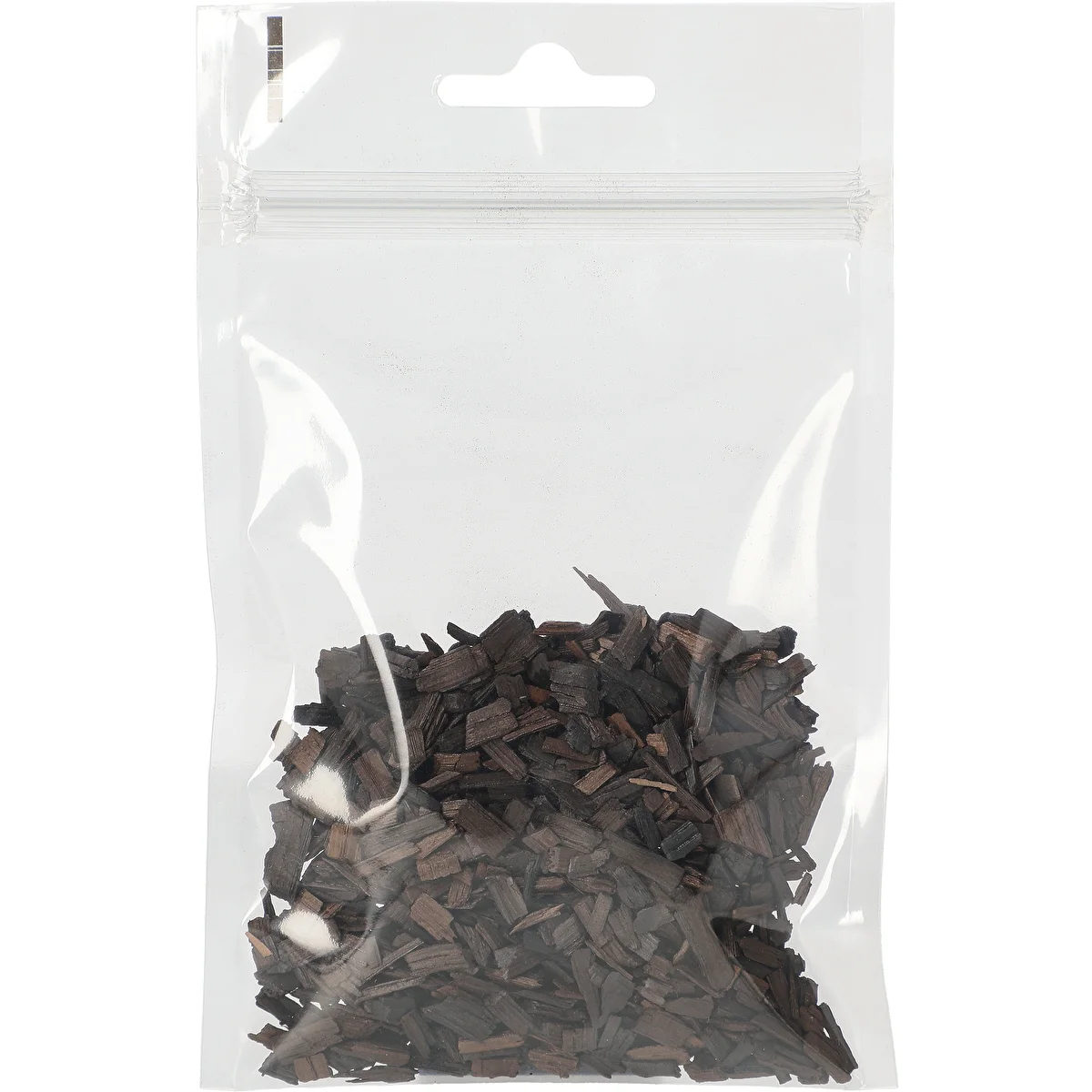 Heavily toasted oak wood chips, 20 g