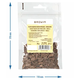 Heavily toasted oak wood chips - vanilla, 20 g – photo 7