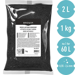 Active coconut carbon 1 kg – photo 2