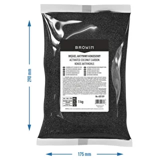 Coconut activated carbon 1 kg x 10 - set – photo 5