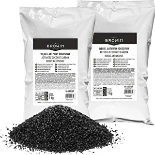 Coconut activated carbon 1 kg x 2 - set – photo 1