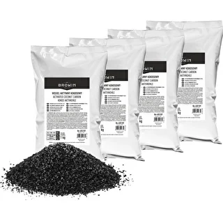 Coconut activated carbon 1 kg x 4 – set – photo 1