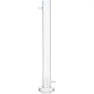 Glass filtration column coming in a set with an alcohol meter, silicon hose and coconut charcoal – photo 3