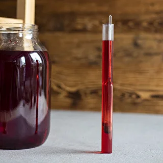 Vinometer (sugar meter) in a plastic test tube – photo 5
