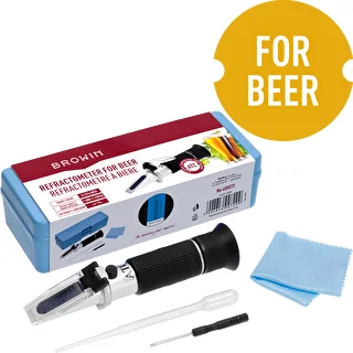 Refractometer for beer