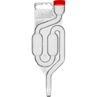 Plastic airlock MAXI with red dust cap 
