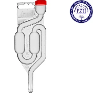 Plastic airlock MAXI with red dust cap  – photo 2