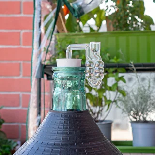 Demijohn rubber stopper / bung with cap Ø54/50 mm – photo 5