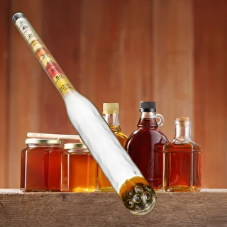 Shatterproof Mead Hydrometer with Test Tube, Measurement Range: 10-50°Blg – photo 7
