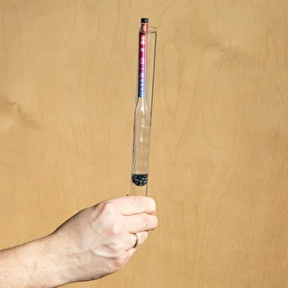 Unbreakable Alcohol Meter with Test Tube, Measurement Range 20-98% – photo 4