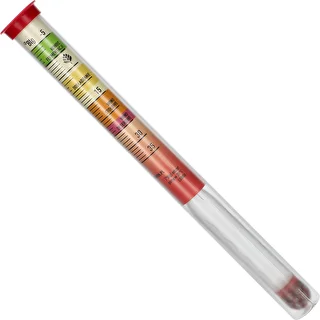Shatterproof hydrometer with trial jar, measuring range: -5–35°Blg – photo 3