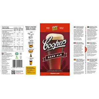 Dark Ale Coopers beer concentrate 1,7kg for 23l of beer – photo 5