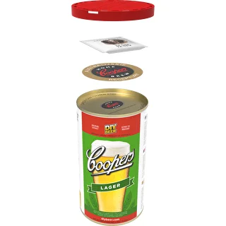 Lager Coopers beer concentrate 1,7kg for 23l of beer – photo 4