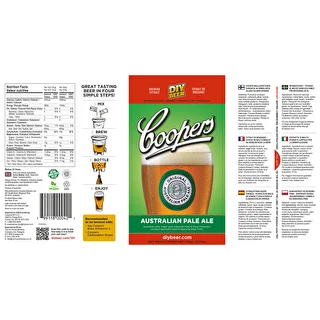 Australian Pale Ale Coopers beer concentrate 1,7 kg for 23 L of beer – photo 5