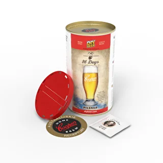 86 Days Pilsner Coopers beer concentrate 1,7kg for 23l of beer – photo 3