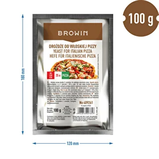 Dried yeast for Italian pizza - 100 g – photo 3