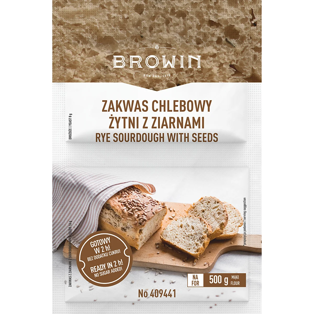 Rye sourdough with seeds - 24 g