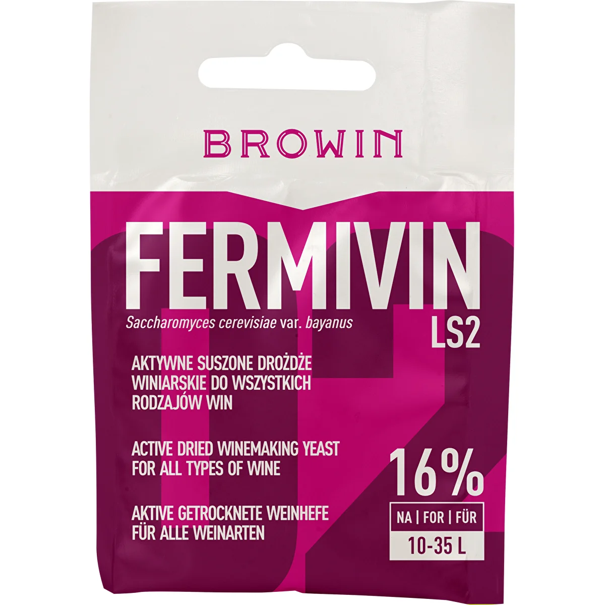 Fermivin LS2 winemaking yeast, 7 g