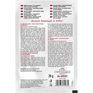 Vinistart Complex – wine fermentation starter, 20 g – photo 2