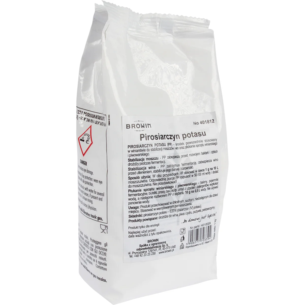 Potassium metabisulphite 1 kg